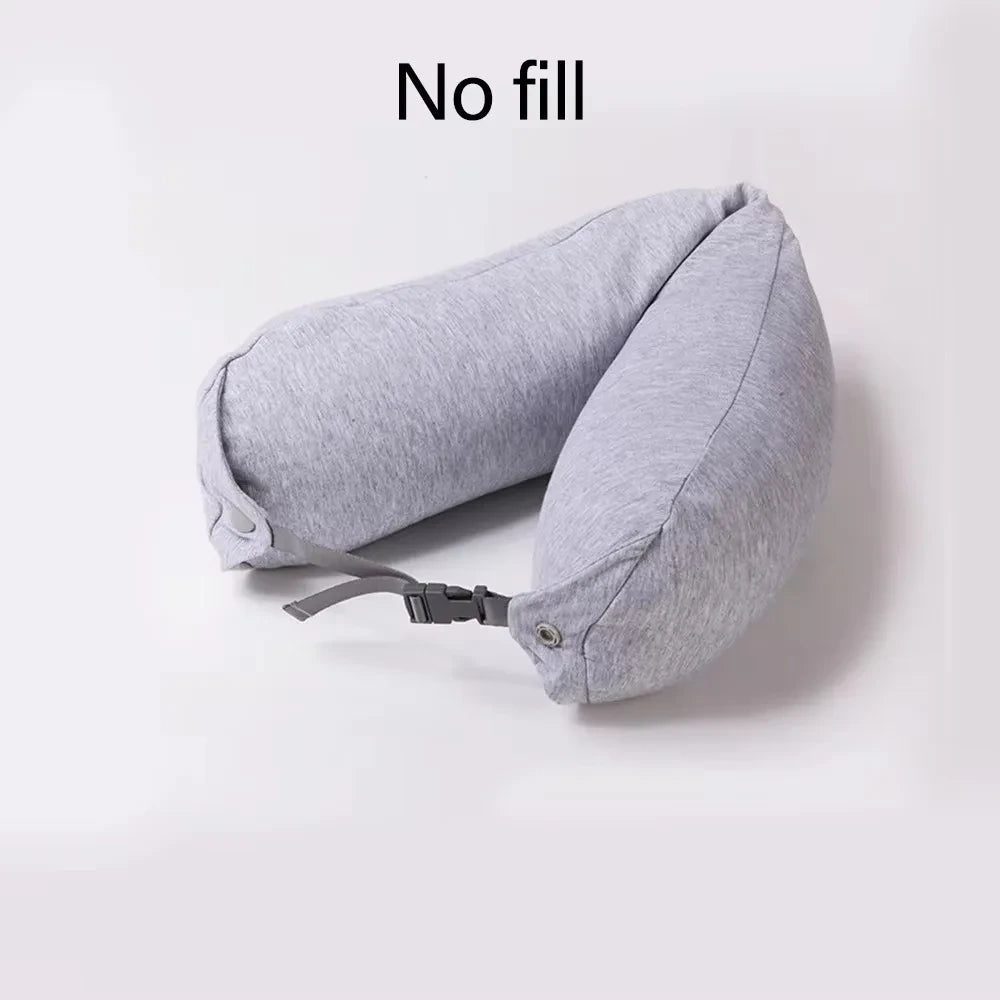 Fillable Travel Neck Pillow