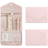 Quilted Portable Jewelry Travel Case
