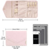 Quilted Portable Jewelry Travel Case
