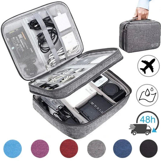 Waterproof Electronic Travel Organizer Bag