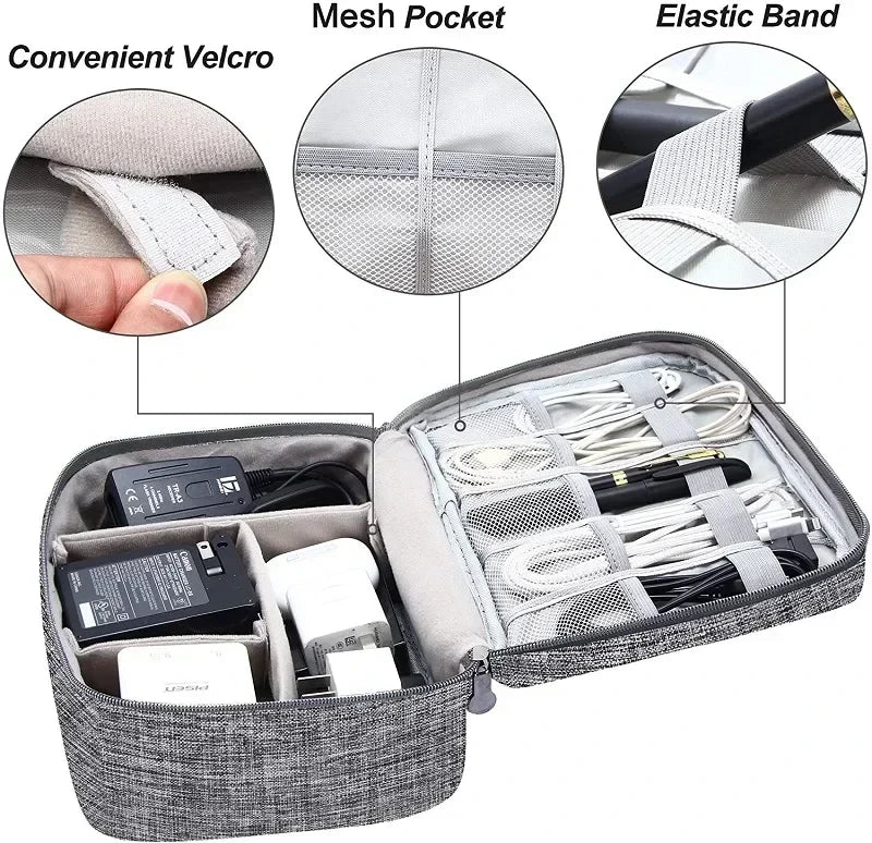 Waterproof Electronic Travel Organizer Bag