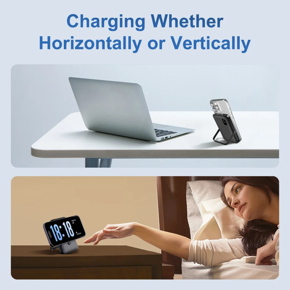 Magnetic Wireless Travel Power Bank